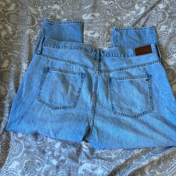 Madewell Perfect Vintage Jeans Light Wash Size 35 - Picture 3 of 6